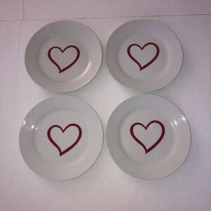 4 Dessert Plates
